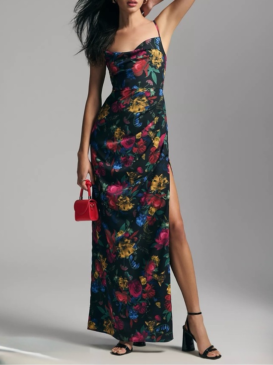 Anthropologie Dresses & Skirts - Anthropologie Hutch Floral Pleated Maxi Dress Size 16W New